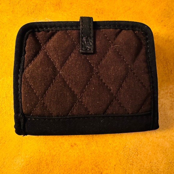 Vera Bradley Quilted Microfiber Credit Card & Pictures Case with Snap - Picture 2 of 4